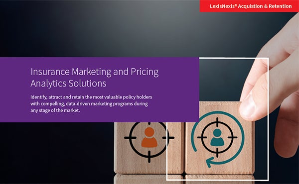 Brochure for Insurance Marketing and Pricing Analytics Solutions 