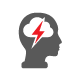 Thinking head icon