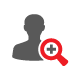 User Search Add icon