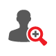 User Search Add icon
