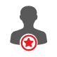 Star Person icon