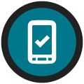 Managed information request icon