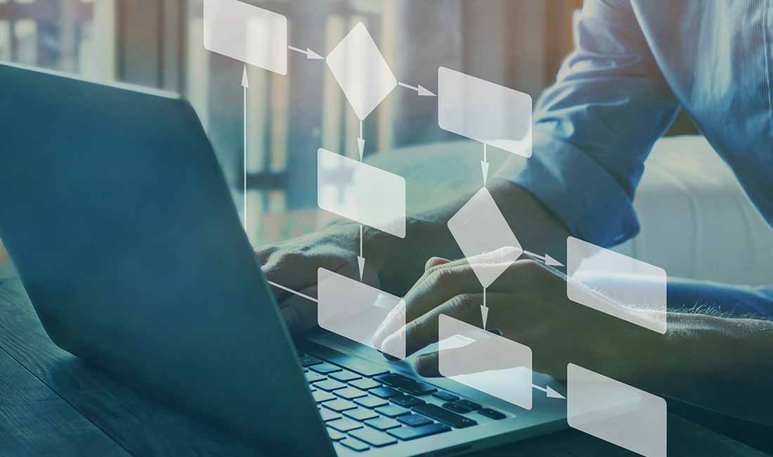 Computer with workflow example