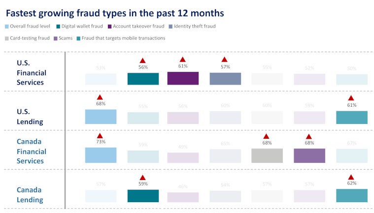 Fastest growing fraud types