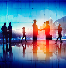 Business People handshake