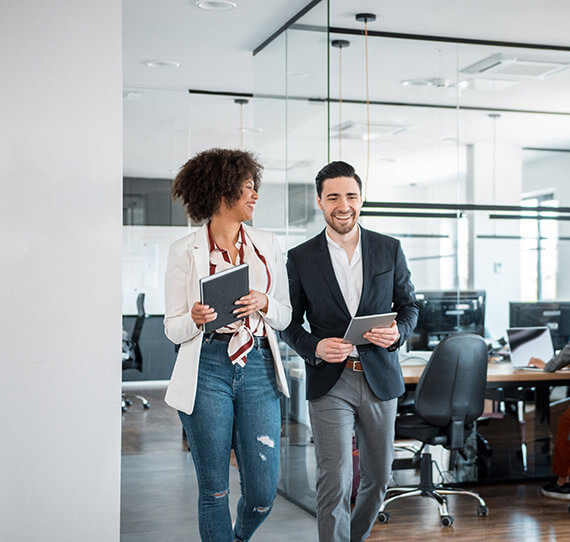 Colleagues in office