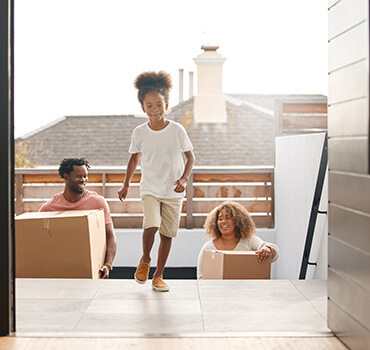 Family moving in