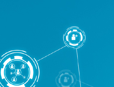 People connected data points