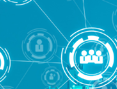 People data points connected