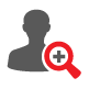 Person search icon