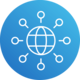 Data networks icon