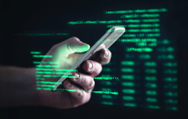 Fraudulent activity on a mobile phone 1