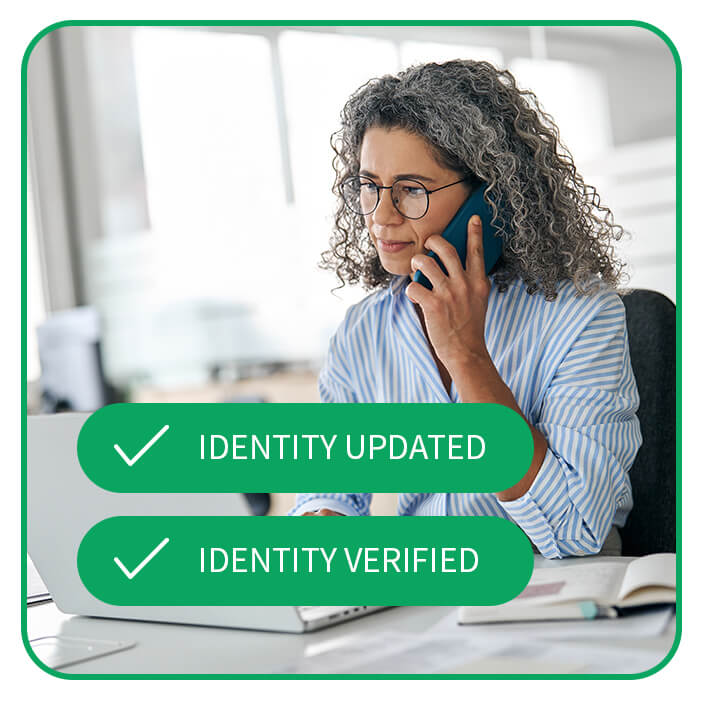 Person using KYC AutoRefresh