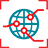 World Icon with connecting points