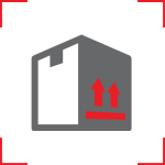 Shipping box icon