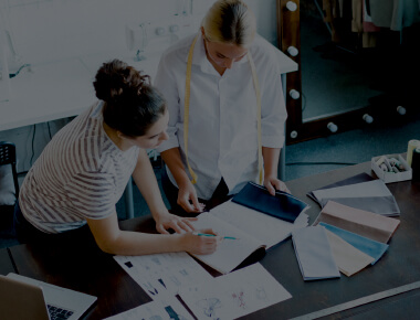 Women working together