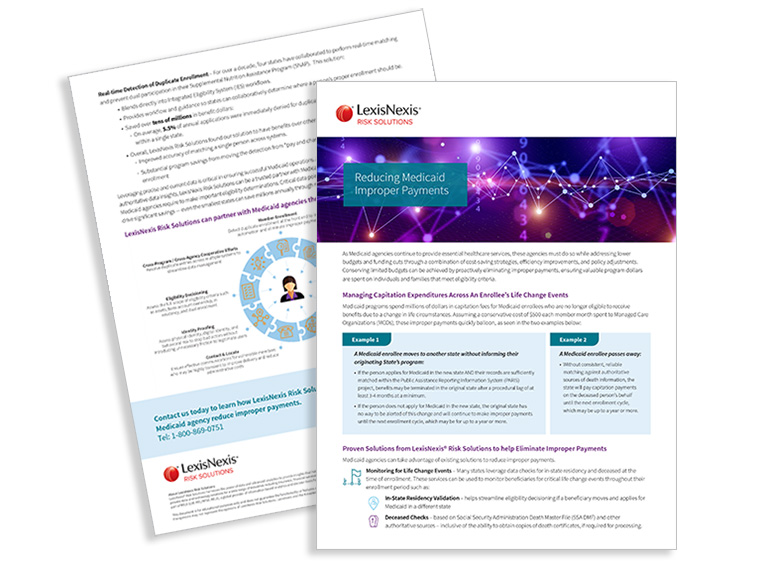 Improper Medicaid Payments Article Image