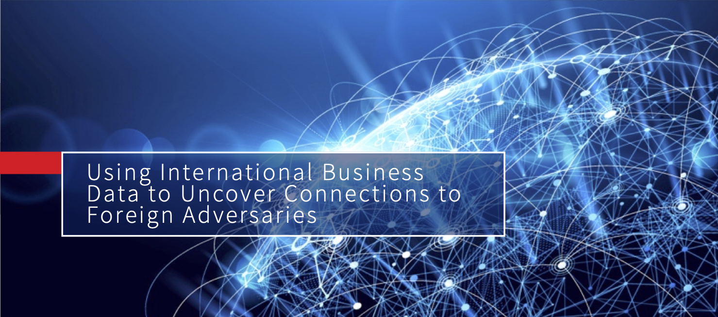 Using International Business Data