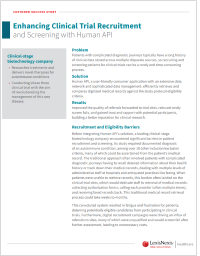 Clinical Trial Recruitment Case Study