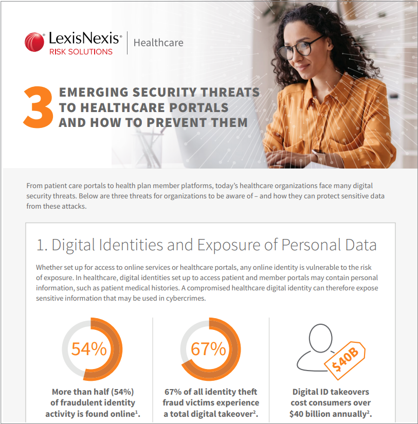 healthcare portal threats