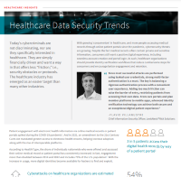 Healthcare Data Security Trends