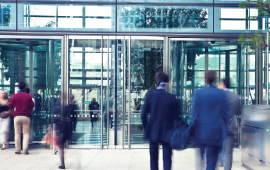 Market Intelligence people walking