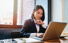 Quoting and Underwriting woman working