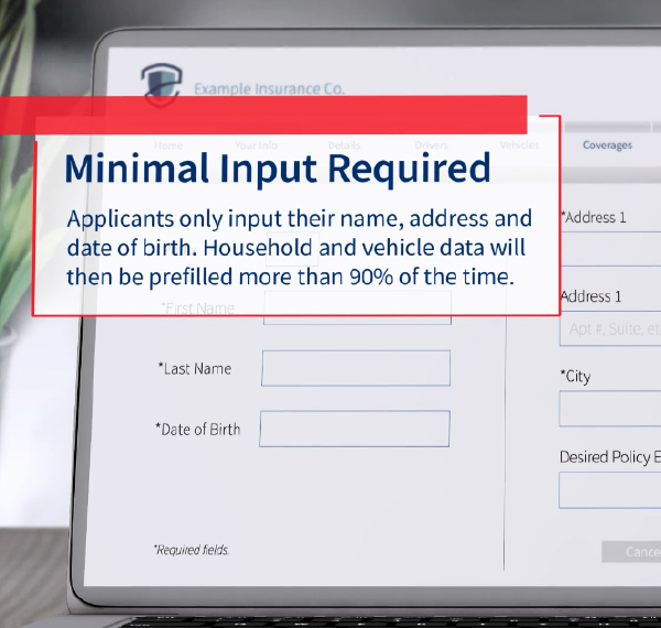 Quoting and Underwriting minimal input required
