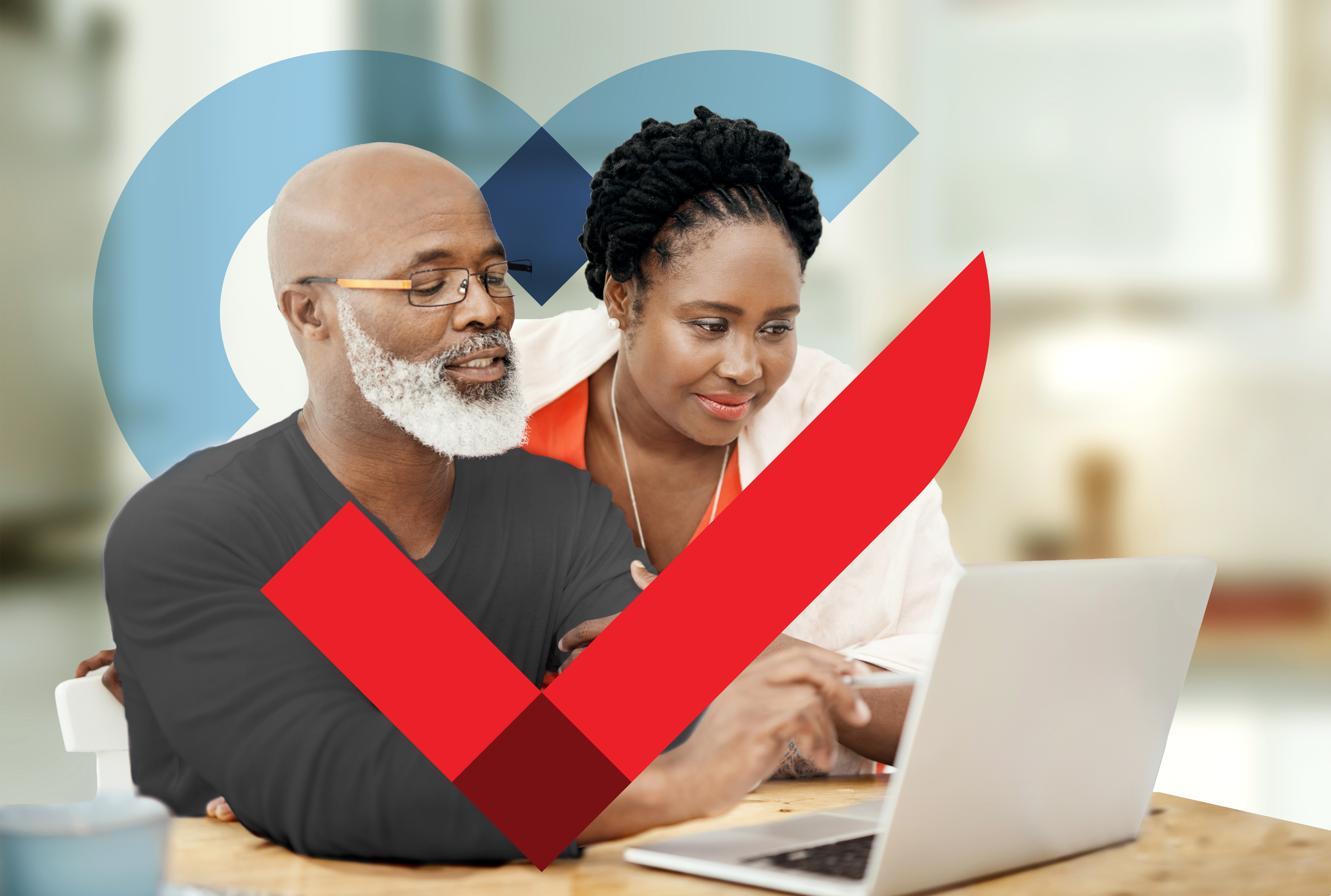 Couple applying for life insurance