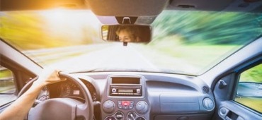 Telematics podcast in car