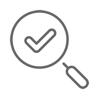 Magnifier check Icon