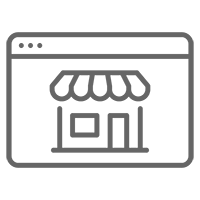 Online marketplace Icon
