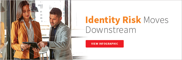 Identity Risk Infographic for Healthcare Board