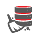 Clean data icon
