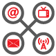 Multichannel icon