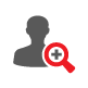 Search add user icon