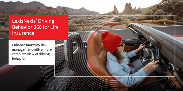 Driving Behavior 360 for Life Insurance