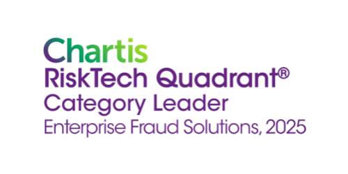Chartis RiskTech Quadrant® Category Leader Enterprise Fraud Solutions 2025