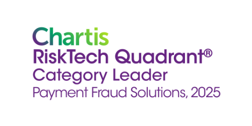 Chartis RiskTech Quadrant® Category Leader Award Payments Fraud Solutions 2025
