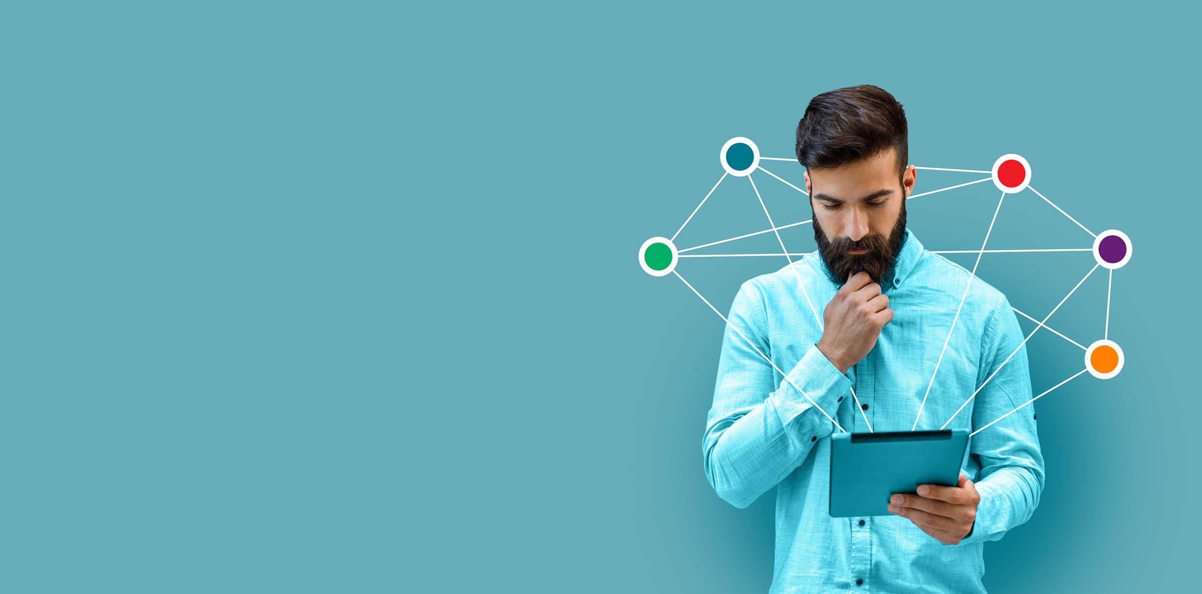 Compliance professional conducting AML screening