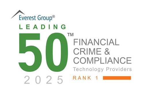 Everest Group Financial Crime Compliance Technology Providers Rank 1