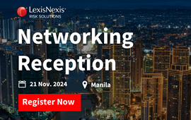 2024 LexisNexis Risk Solutions Networking Reception in Manila