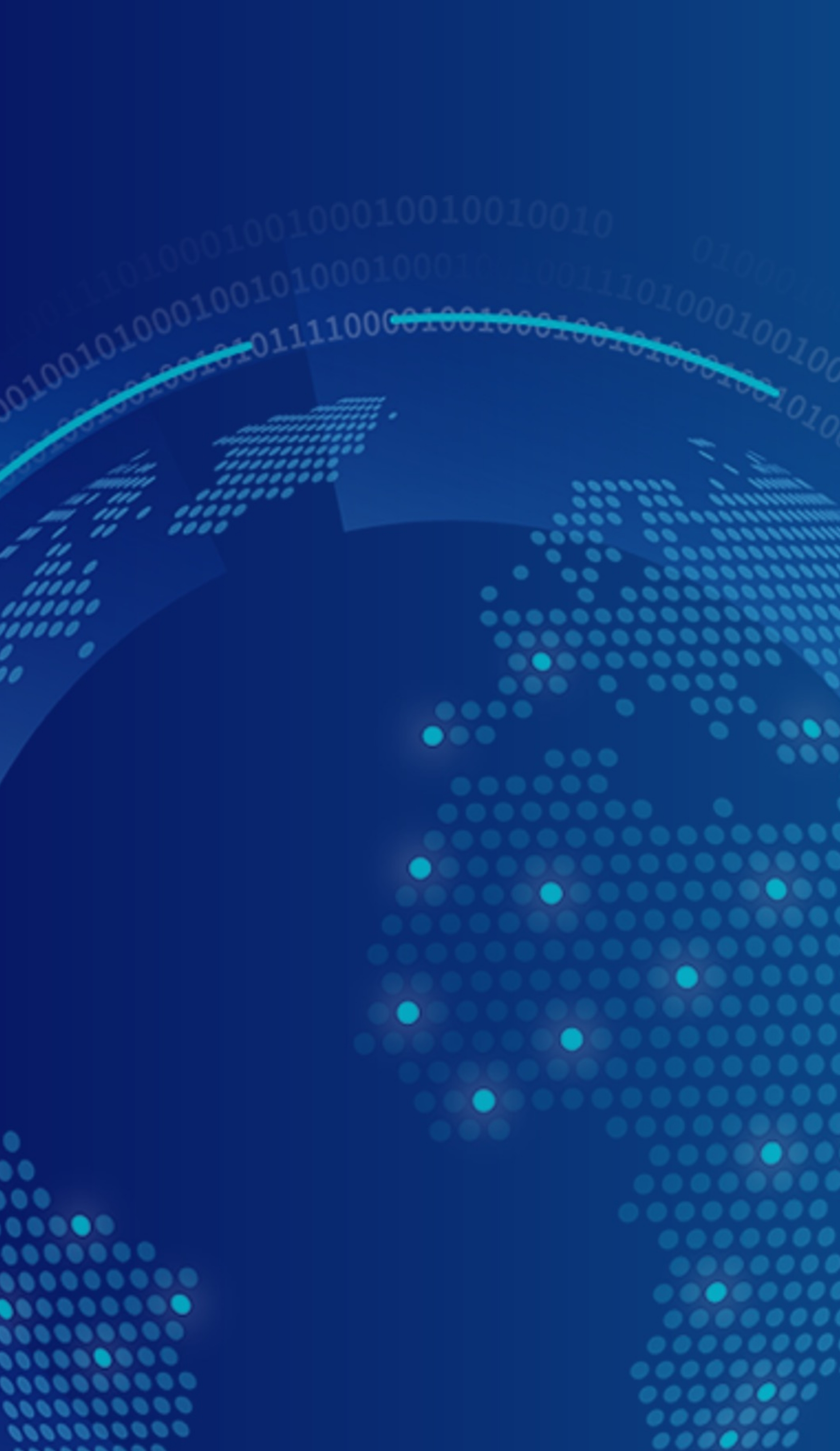 Graphique abstrait du monde