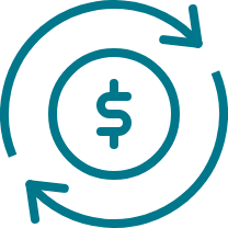 Icône des services financiers