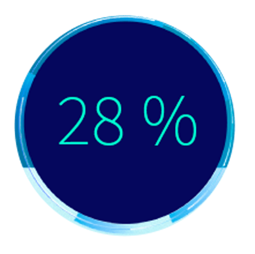 28% icono