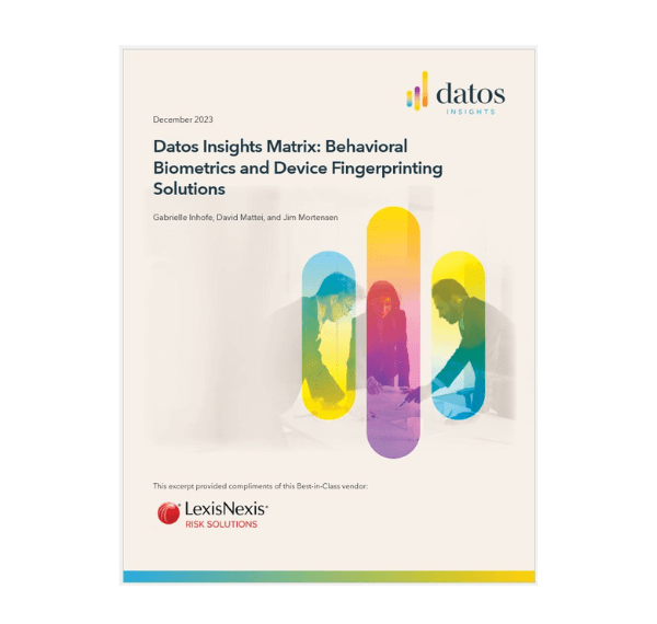 Behavioral Biometrics Leadership Datos Insights