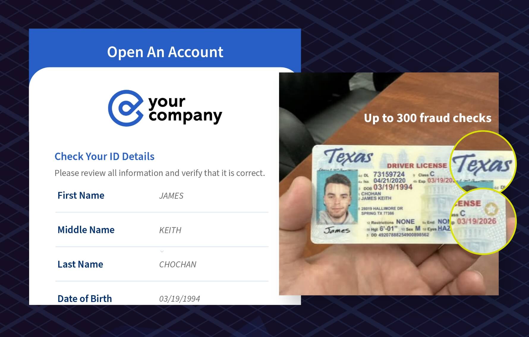 idverse feature screenshot