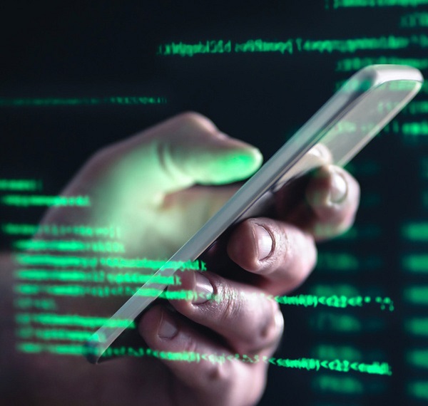 Fraudulent activity on a mobile phone