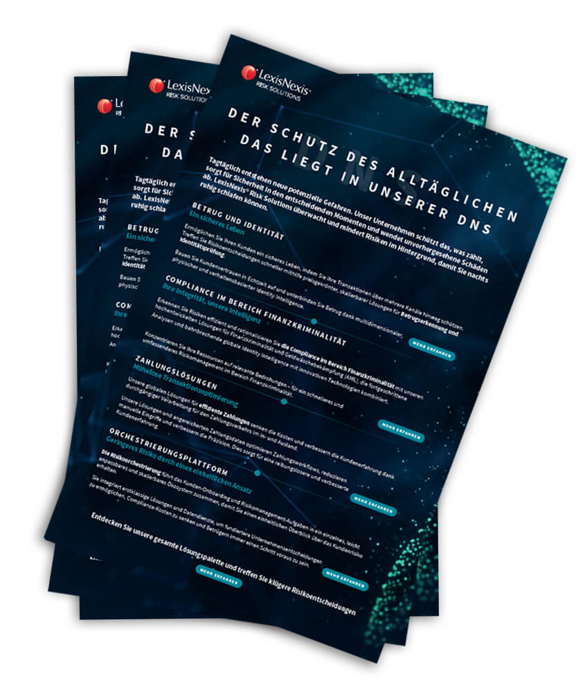 Der Schutz des Alltäglichen - das liegt in unserer DNA