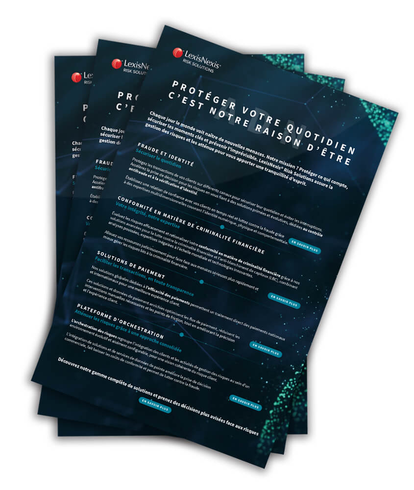 Protéger le quotidien, c'est notre raison d'être